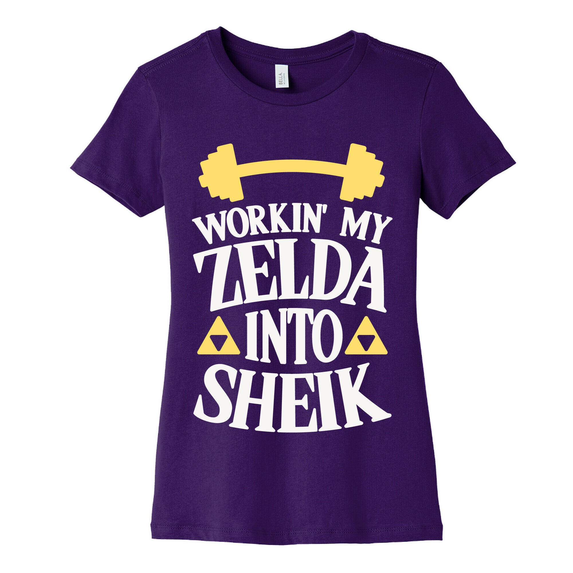 Workin' My Zelda Into Sheik Women's Cotton Tee